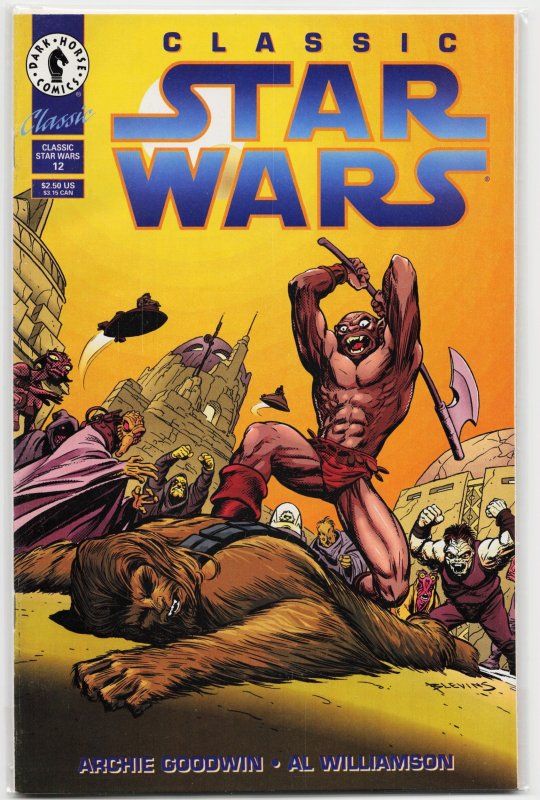 Classic Star Wars #12 (Dark Horse Comics, 1993), raw, ungraded comic book — front cover