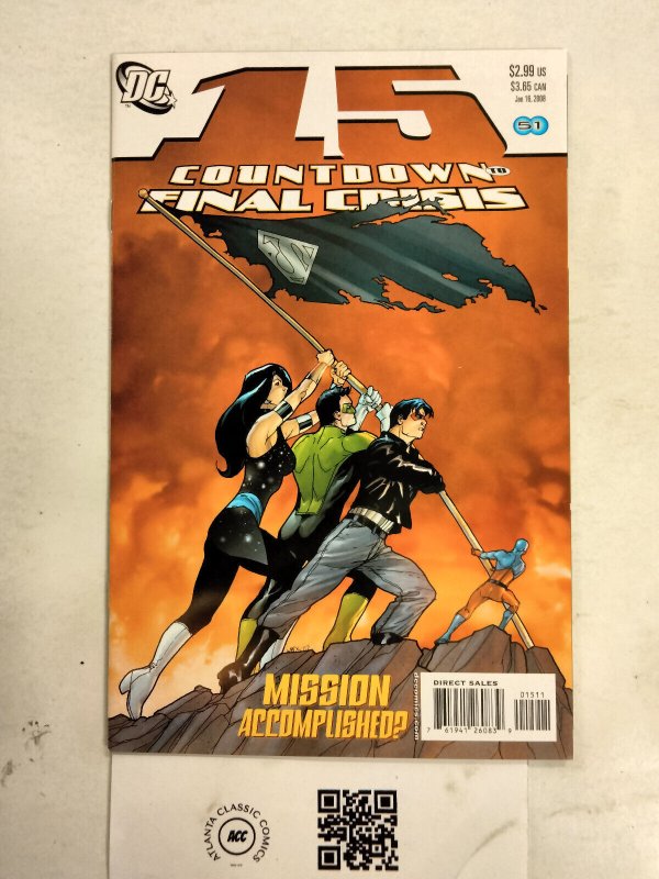 Countdown #15 (DC Comics), raw comic book in NM condition — front cover