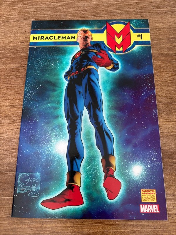 Miracleman #1 (2014), raw comic book in NM condition — front cover