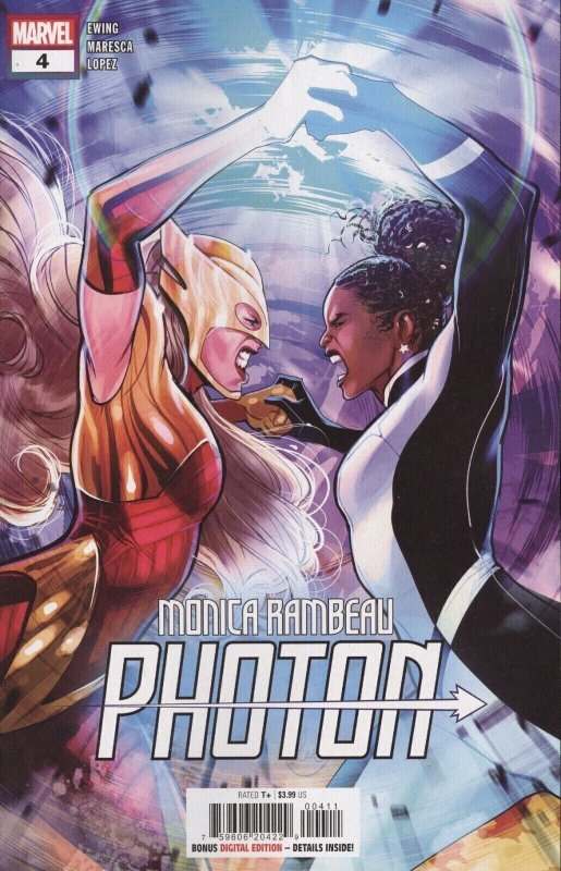 Monica Rambeau Photon #4 (Marvel Comics, 2023), raw, ungraded comic book — front cover