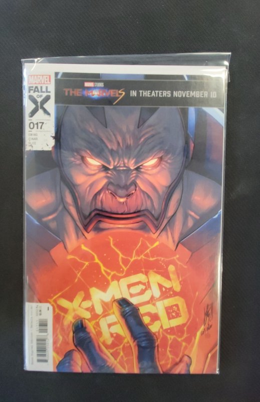 X-Men: Red #17 (Marvel Comics, 2024), raw, ungraded comic book — front cover