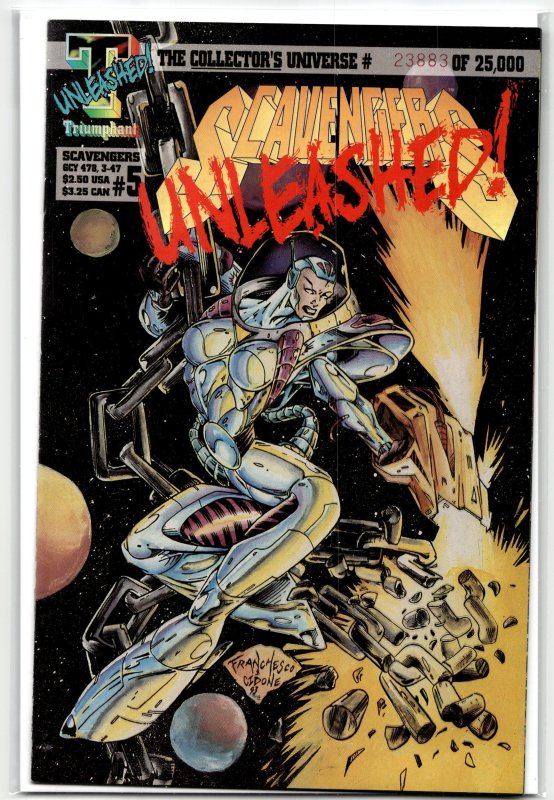 Scavengers #5, raw, ungraded comic book — front cover