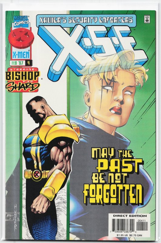 XSE #4 (1997), raw, ungraded comic book — front cover