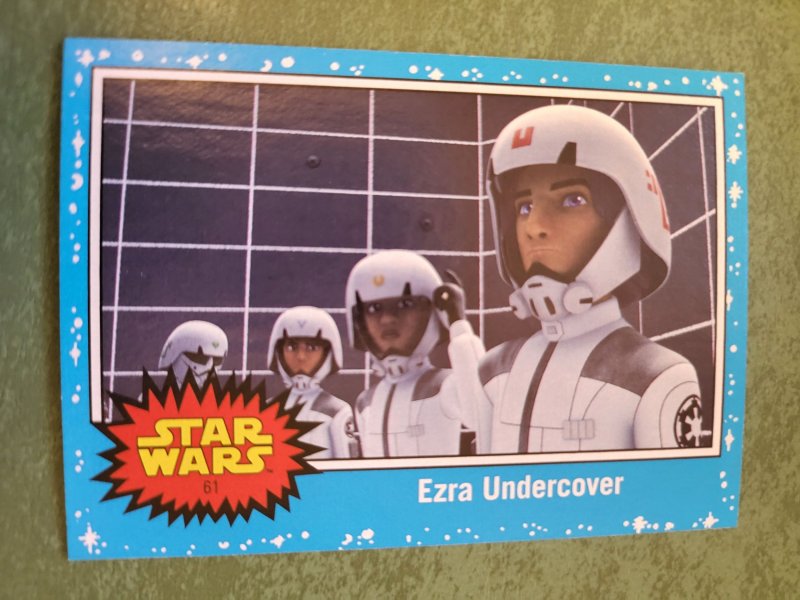2015 Star Wars: Journey to Star Wars: The Last Jedi Blue Parallel #61 (2015), raw, ungraded comic book — front cover
