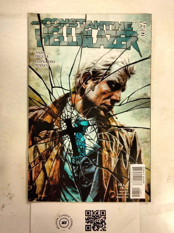 Hellblazer #248 (DC Comics), raw comic book in NM condition — front cover