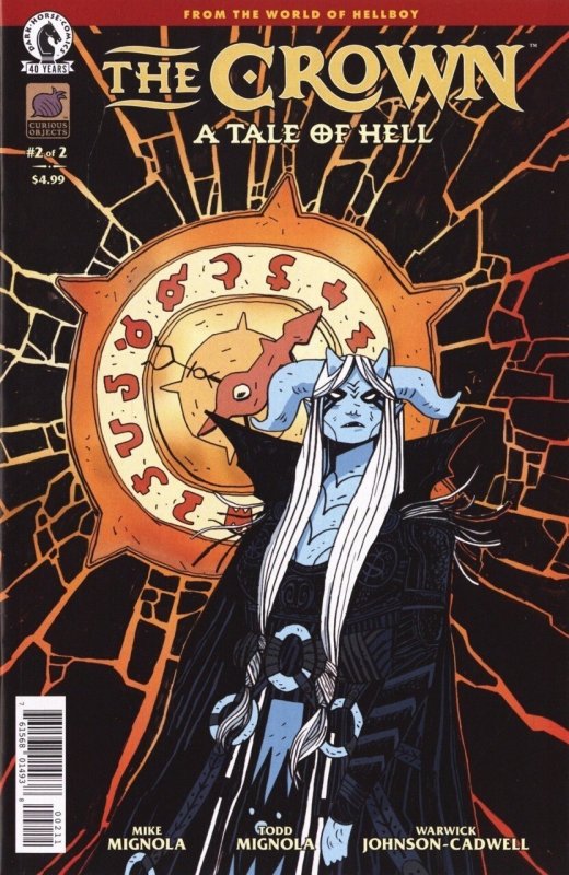 The Crown: A Tale of Hell #2 (Dark Horse Comics, 2026), raw, ungraded comic book — front cover