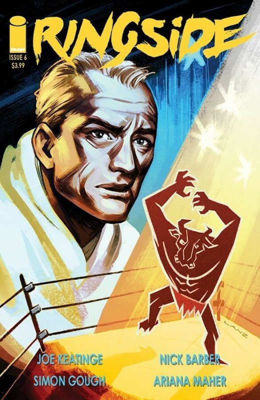 Ringside #6 (Image Comics, 2016), raw, ungraded comic book — front cover