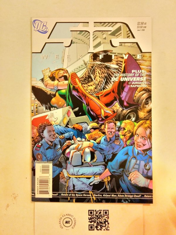 52 #5 (DC Comics), raw comic book in NM condition — front cover