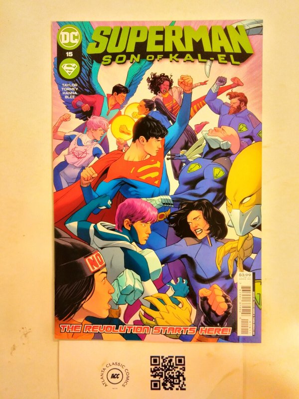 Superman Son of Kal-El #15 (DC Comics), raw comic book in NM condition — front cover