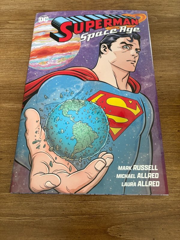 Superman Space Age Hardcover DC Comics Graphic Novel Comic Book 7 J473 (DC Comics), raw, ungraded comic book — front cover