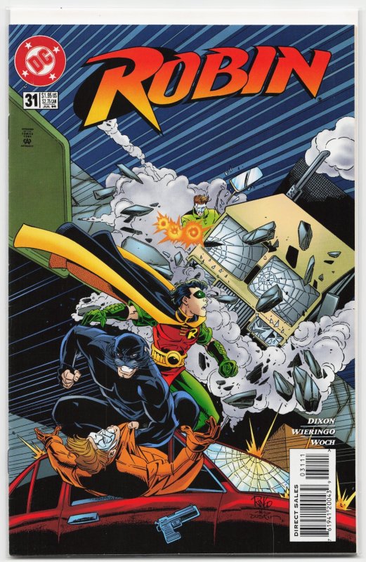 Robin #31 (DC Comics, 1996), raw, ungraded comic book — front cover