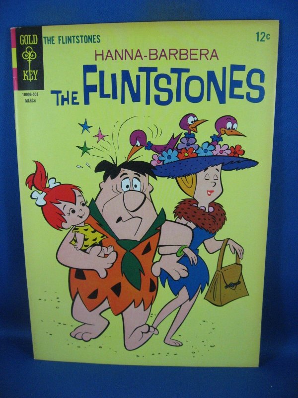 Flintstones #25 (Gold Key Comics, 1965), raw comic book in VF+ condition — front cover
