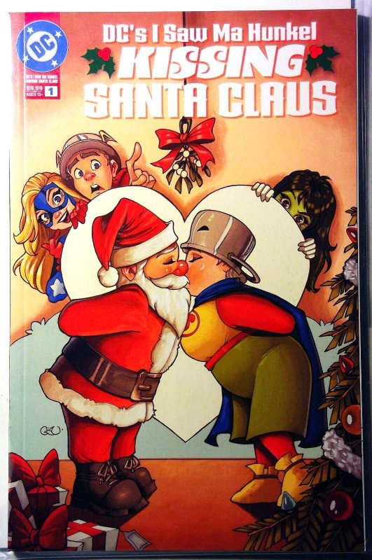 I Saw Ma Hunkel Kissing Santa Claus #1 (DC Comics, 2026), raw, ungraded comic book — front cover