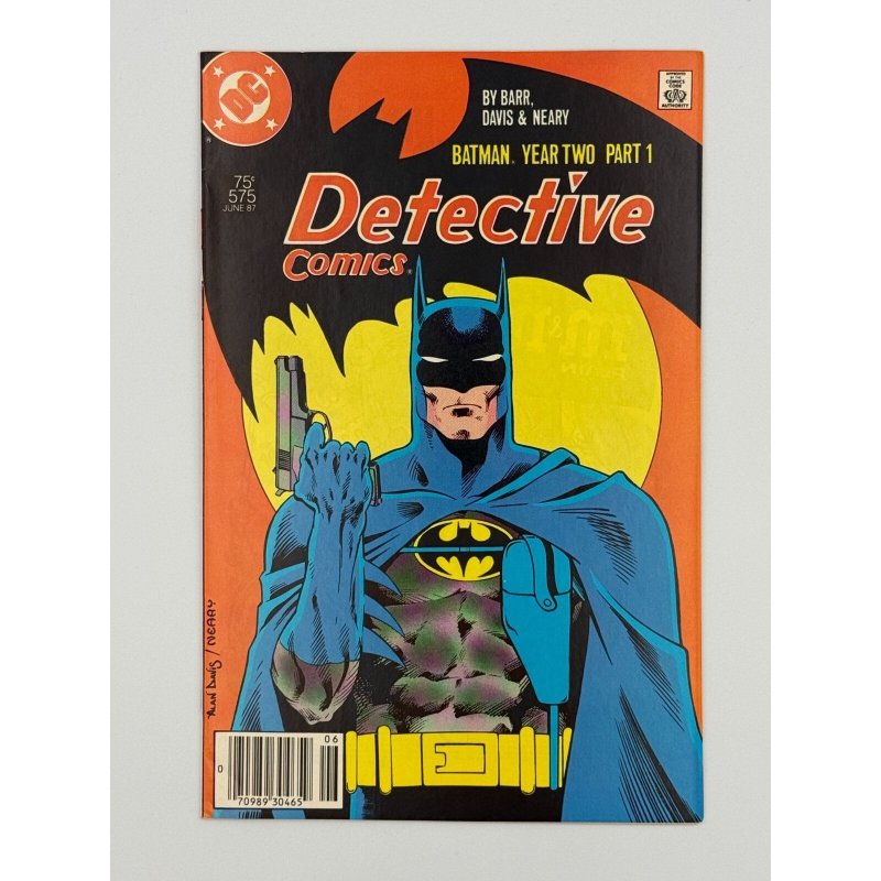Detective Comics #575 (DC Comics, 1987), raw comic book in FN/VF condition — front cover
