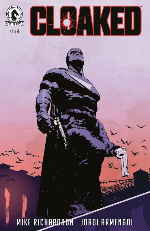 Cloaked #1 (Dark Horse Comics, 2021), raw comic book in NM condition — front cover