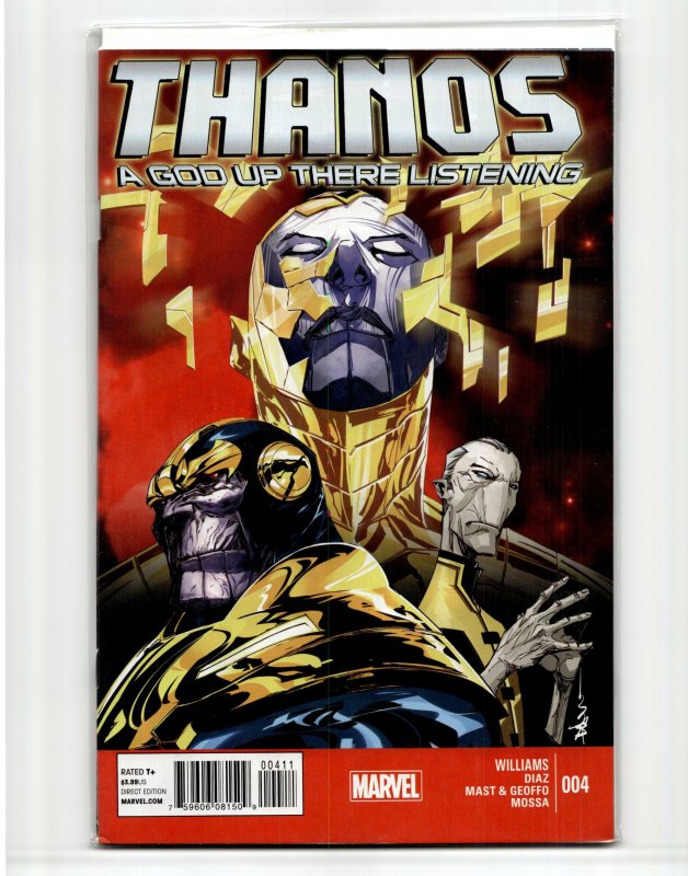 Thanos: A God Up There Listening #4 (2014), raw, ungraded comic book — front cover