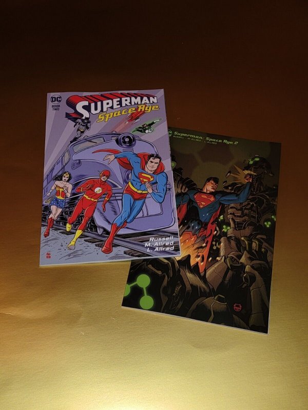 Superman Space Age #2 (DC Comics, 2022), raw comic book in NM condition — front cover