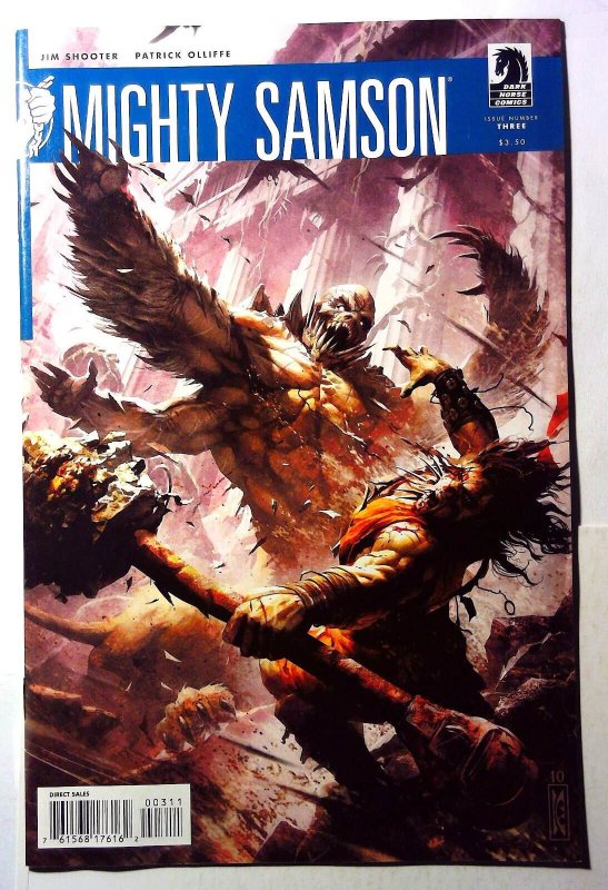 Mighty Samson #3 (Dark Horse Comics, 2011), raw, ungraded comic book — front cover