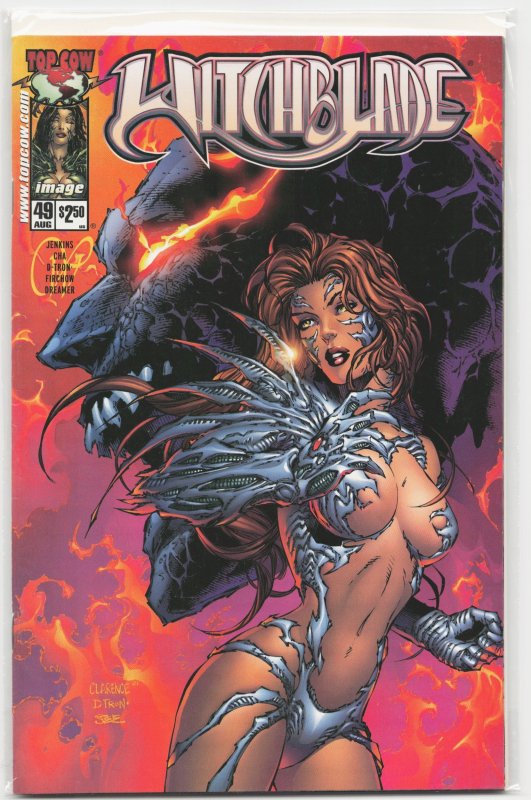 Witchblade #49 (Top Cow, 2001), raw, ungraded comic book — front cover