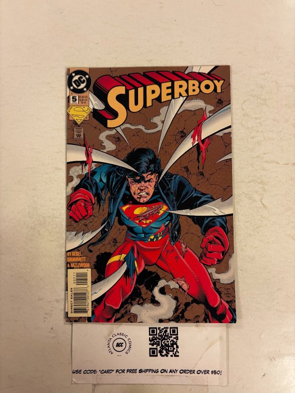 Superboy #5 (DC Comics), raw comic book in NM condition — front cover