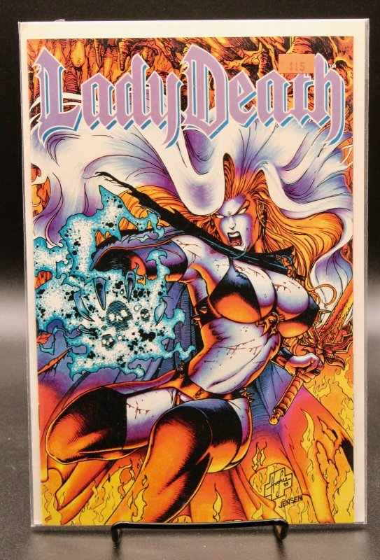 Lady Death #3 (1994), raw, ungraded comic book — front cover