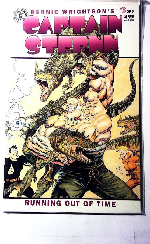 Captain Sternn: Running Out of Time #3 (1994), raw, ungraded comic book — front cover