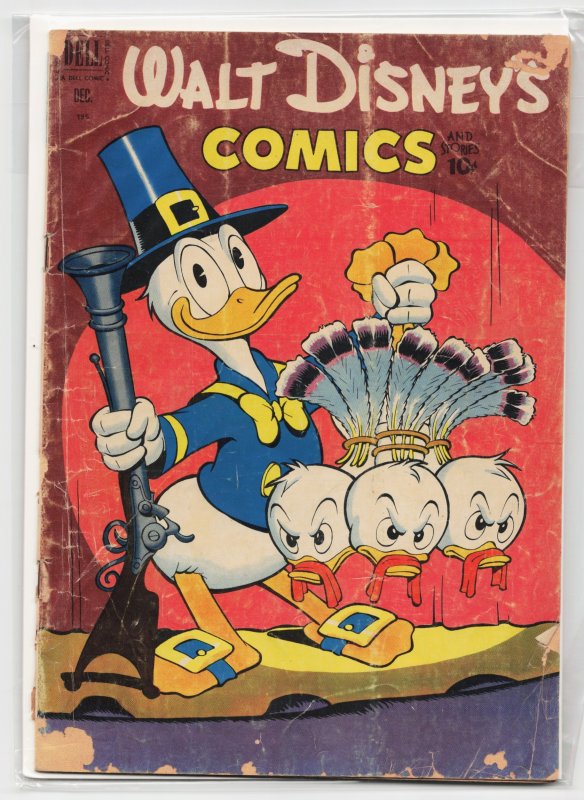 Walt Disney's Comics and Stories #135 (Dell, 1951), raw, ungraded comic book — front cover