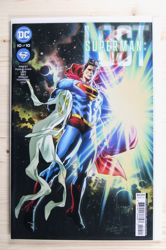 Superman: Lost #10 (DC Comics, 2024), raw comic book in NM+ 9.6 condition — front cover