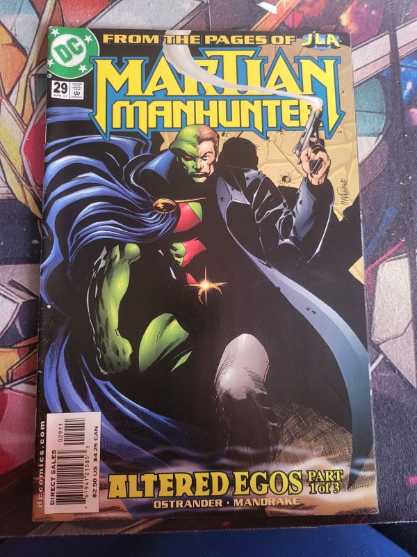 Martian Manhunter #29 (2001), raw, ungraded comic book — front cover