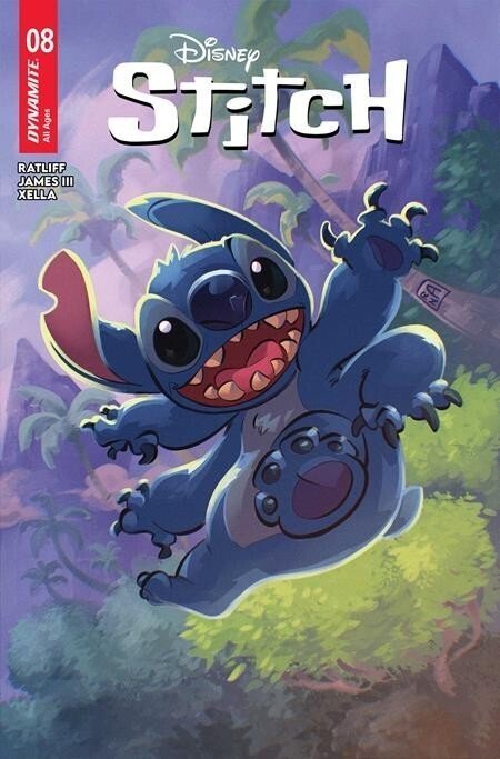 Stitch #8 (Dynamite Entertainment, 2026), raw, ungraded comic book — front cover
