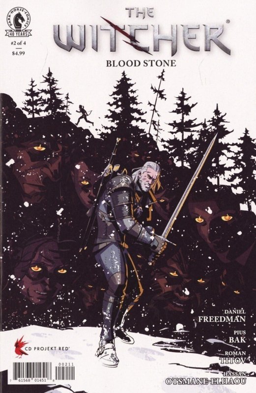 The Witcher: Blood Stone #2 (Dark Horse Comics, 2026), raw, ungraded comic book — front cover