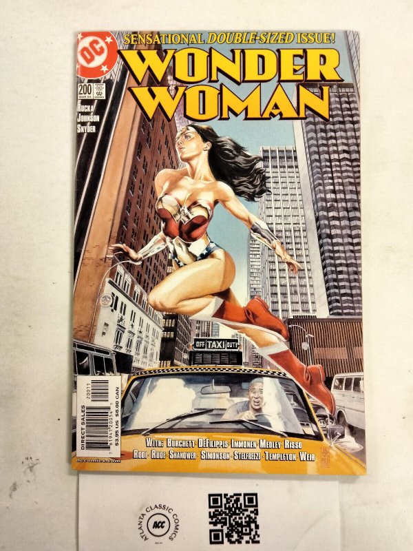 Wonder Woman #200 (DC Comics, 1972), raw comic book in NM condition — front cover