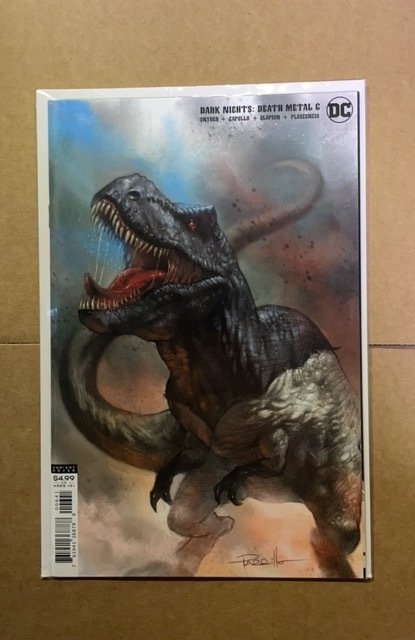Dark Nights: Death Metal #6 (DC Comics, 2021), raw, ungraded comic book — front cover