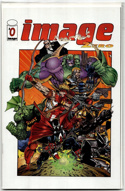 Image Zero #0 (Image Comics, 1993), raw, ungraded comic book — front cover