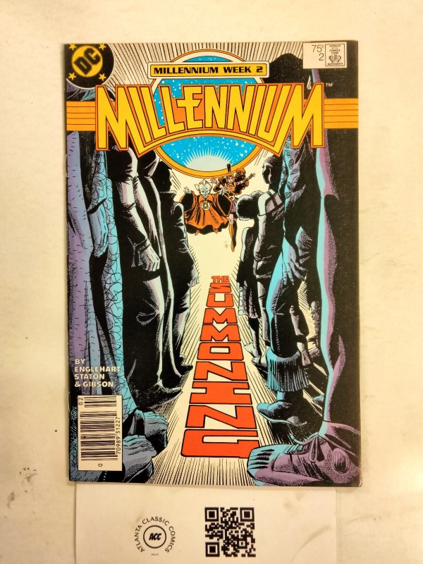 Millennium #2 (DC Comics, 1988), raw comic book in NM condition — front cover
