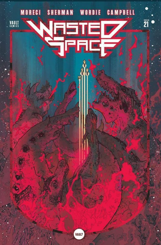 Wasted Space #21 (2021), raw, ungraded comic book — front cover