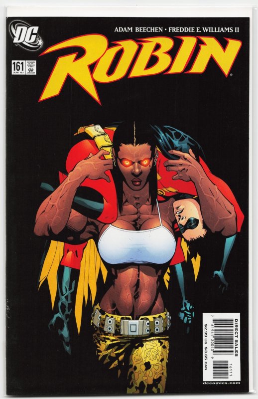 Robin #161 (DC Comics, 2007), raw, ungraded comic book — front cover