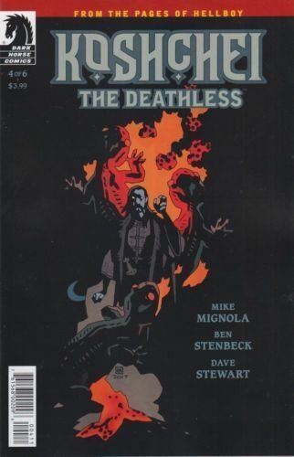 Koshchei the Deathless #4 (Dark Horse Comics, 2018), raw, ungraded comic book — front cover