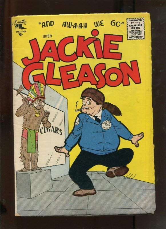 Jackie Gleason #2, raw comic book in 4.5 condition — front cover
