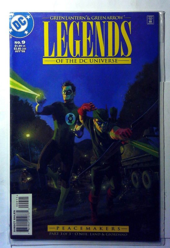 Legends of the DC Universe #9 (DC Comics, 1998), raw, ungraded comic book — front cover