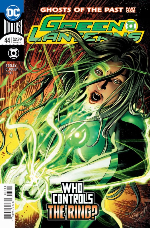Green Lanterns #44 (DC Comics, 2016), raw comic book in VF/NM condition — front cover