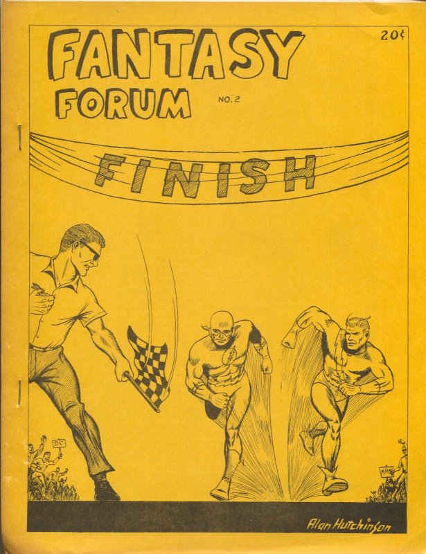 Fantasy Forum #2 (1967), raw comic book in VF condition — front cover
