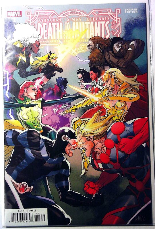 Avengers X-Men Eternals Death to Mutants #1 (Marvel Comics, 2022), raw, ungraded comic book — front cover