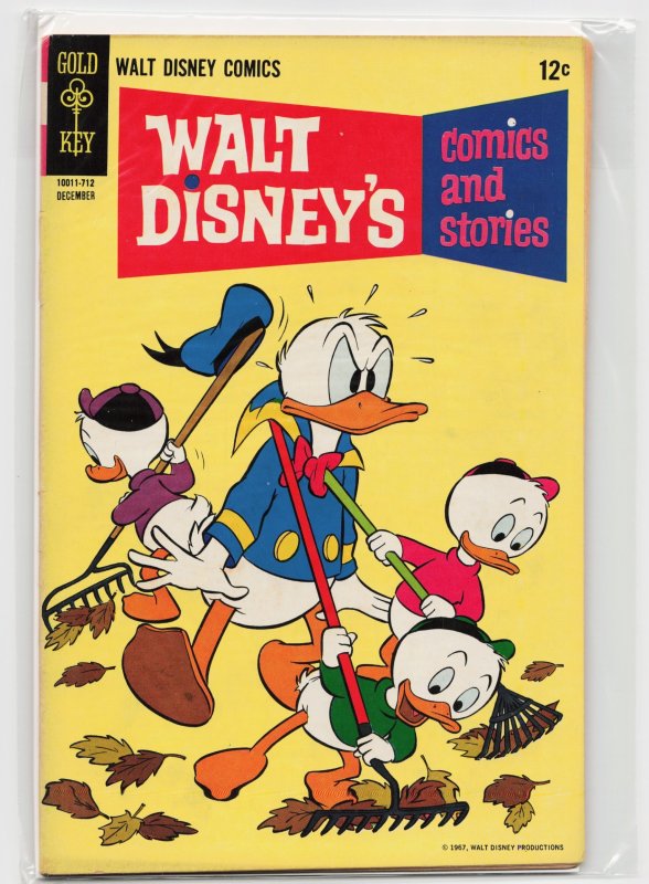 Walt Disney's Comics and Stories #327 (Gold Key, 1967), raw, ungraded comic book — front cover