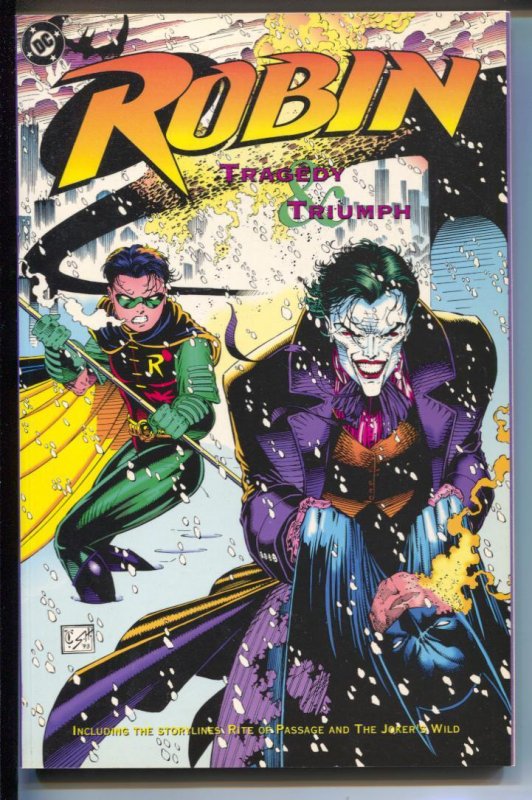 Robin: Tragedy & Triumph-Alan Grant-TPB-trade, raw, ungraded comic book — front cover