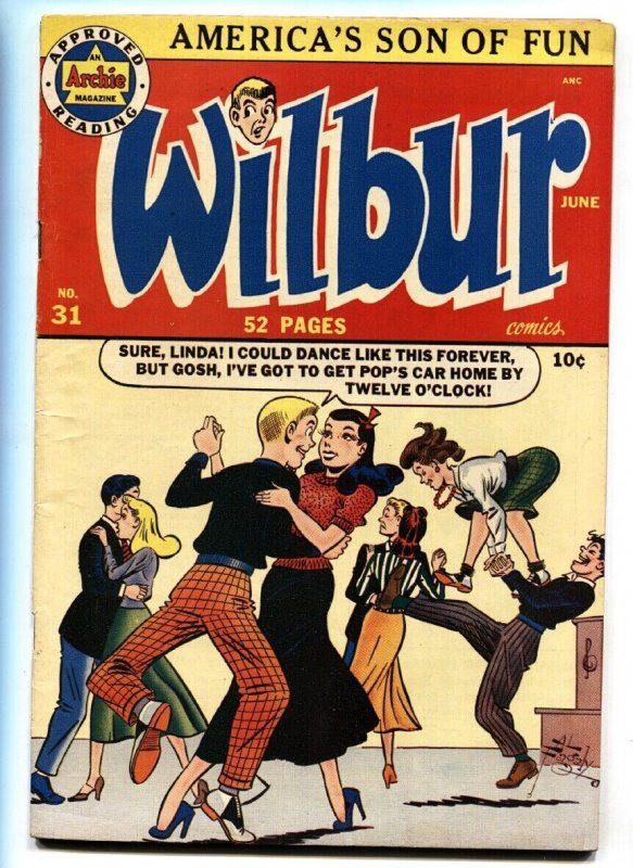 Wilbur #31 (1950), raw comic book in VF condition — front cover