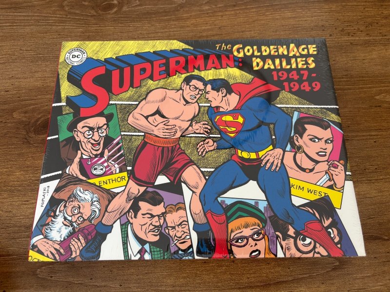 1947 - 1949 Superman the Golden Age Dailies DC Comics Hardcover Book 2 J350 (DC Comics), raw, ungraded comic book — front cover