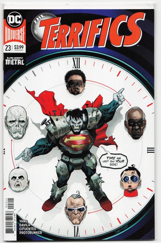 The Terrifics #23 (2020), raw, ungraded comic book — front cover