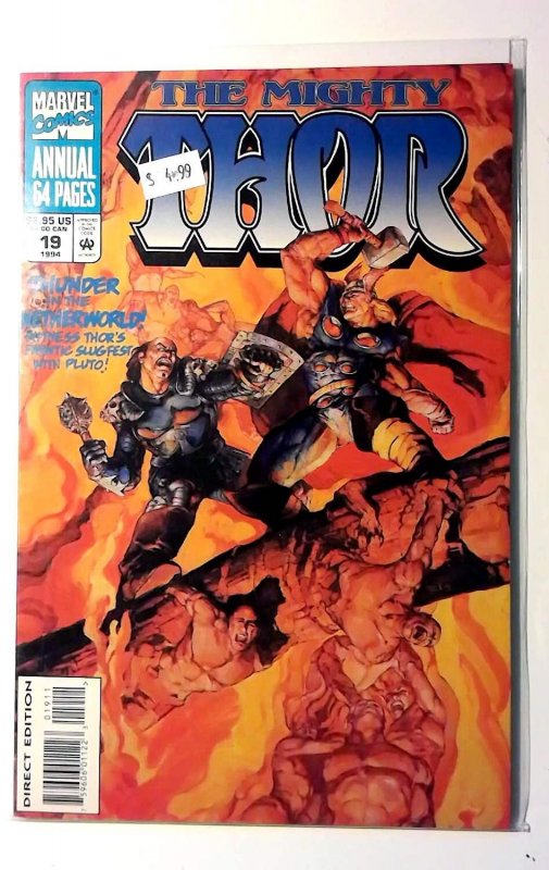 The Mighty Thor Annual #19 (Marvel Comics, 1994), raw, ungraded comic book — front cover