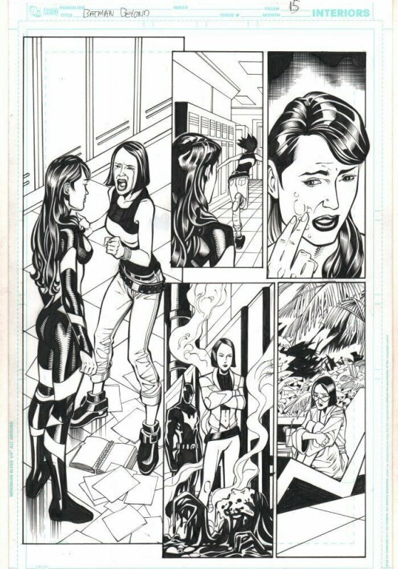 Batman Beyond #8 (DC Comics, 2011), raw, ungraded comic book — front cover